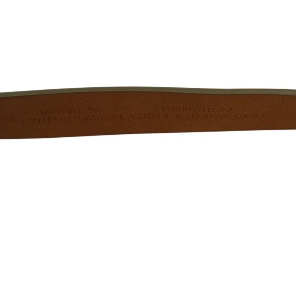 Universal Thread Belt Gold Faux Leather Metallic Womens Size Medium